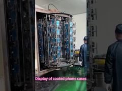 Tampilan lapisan casing ponsel