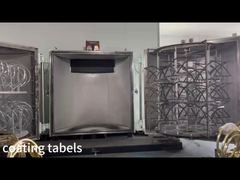 Mesin pelapis evaporasi pintu ganda untuk pelapis kursi