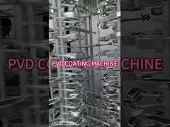 Mesin penyemprotan jalur perakitan UV + lapisan penguapan untuk pegangan pintu plastik