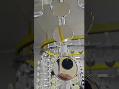  Silver plastic parts are coated with black film with uv line