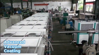 Vacuum magnetron sputtering coating production line