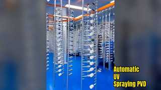 Automatic UV Spraying Line With Double Doors PVD Vacuum Machine