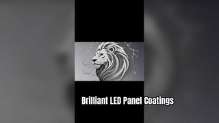 การเคลือบแผงหลอดไฟ LED