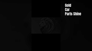 The round necklace is vacuum-coated with gold