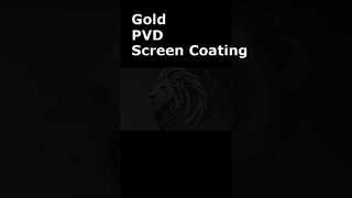 หน้าจอสแตนเลสพร้อมการเคลือบสูญญากาศและการสะสมฟิล์ม