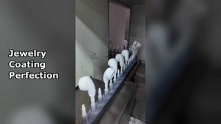 White plastic shower head of uv line 