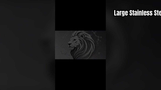 Large-scale stainless steel handicraft coating