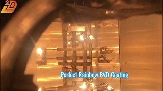 Rainbow color coating machine #colorful vacuum coating machine #uv metalizer chamber