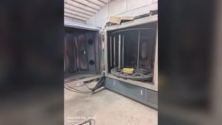 สาธิตเครื่องเคลือบสูญญากาศ แมกนีตรอน สปัตเตอร์ริ่ง