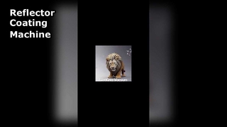 Automobile LED reflective cup vacuum coating machine for applying aluminum film